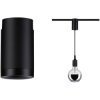 Paulmann 95553 URail Pendant Suspension Black Matt High Voltage Adapter