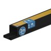Kanał elektroinstalacyjny / Korytko kablowe samoprzylepne 16х16 (2m) Ciemny Antracyt EDO777761