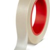 Masking tape, 25 x 0.125 mm, high temperature resistant, PET/fleece, white, 50 m, 04831-00001-00