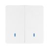 Coolseer RF Wall Switch - bezprzewodowy przycisk ścienny - RF 433MHz - 2-kanałowy - COL-BSW04W