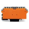 WAGO 280-762 15mm 4-cond. Carrier T-blk. f Mod. w Orange Sep. Grey AWG 28-14