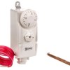 Termostat ręczny z czujnikiem T80F 0-90C 16A 230V biały P5682