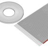 Przewód: wstążkowy 1mm linka Cu nieekranowany PVC szary 30,5m DS1057-01-26A282R-30.5