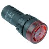 Red 22mm Buzzer Panel Indicator 12V