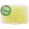 Quadrios 1802O027 LED set Yellow 5 mm 30 mA 2.0 V Wired LEDs 5mm LEDs