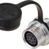 Złącze okrągłe żeńskie push-pull Weipu SF1212/S9, 9 pin, 125 V/AC, IP67, do lutowania