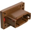 Device plug, 12 pole, crimp connection, latch locking, straight, ATM04-12PD-PM31