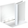 Esselte 49702 Essentials Presentation Binder 4 D Ring 25mm Capacity White