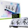 MSI Karta graficzna Nvidia GeForce GeForce RTX5070Ti 16G Gaming Trio OC White 16 GB GDDR7 RAM