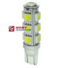 Dioda LED T10 13SMD5050 W 12V W5W Biała 12V