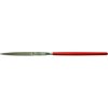 Diamond precision file, diamond, 6.3 x 2 mm, semicircular, special steel, L 160 mm, 23521600