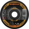 Rhodius 207438 Cutting disc straight 115 mm Stainless Steel