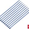TRU COMPONENTS TC-12533356 Opaska kablowa 280 mm 4.8 mm niebieski Wykrywalny metal 100 szt.