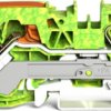 2-wire protective earth terminal, spring-clamp connection, 0.5-16 mm², 1 pole, green-yellow, 2110-1207