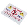 Sealey HYBRIDSIGN Hybrid/Electric Vehicle Warning Sign