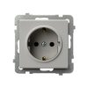 SONATA Gniazdo pojedyncze z uziemieniem schuko kaszmir GP-1RS/m/82