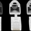 CCBW89360GY RJ45 plug, UTP Cat.6, 10 pieces
