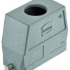 Grommet housing, size 24B, die-cast aluminum, M32, straight, longitudinal bow locking, IP65, 19302240447