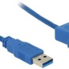 przedłużacz USB 3.2 Gen 1 (USB 3.0) Delock 85112 85112, [1x złącze męskie USB-A 3.2 (USB 3.0) - 1x złącze żeńskie USB-A