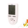 Watomierz kalkulator energii z wyświetlaczem LCD OR-WAT-435 ORNO