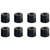 Adam Hall 4913M8AH rubber feet 8 pcs black durable for speaker assembly