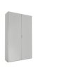 Szafka wolnostojąca, SE, drzwi: 2, Blacha stalowa, RAL7035, 2000 x 1200 x 500mm, IP55