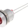 Kontrolka 2V dc, czerwona 8mm LED Wyprowadzenia Bulgin