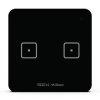 SINUM WS-02m Włącznik dwupolowy kolor czarny