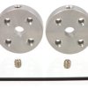 Pololu Universal Aluminum Mounting Hub for 4mm Shaft, M3 Holes (2-Pack)