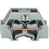 WAGO 261-331 4 Conductor Fixing Flanges Terminal Block Grey
