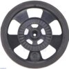 Pololu Solarbotics GMPW-B BLACK Wheel with Encoder Stripes, Silicone Tire