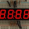 Adafruit Red 7-segment clock display - 0.56
