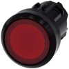 Siemens 3SU10010AB200AA0 SIRIUS ACT pushbutton red plastic 22mm round