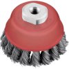 kwb 719210 AGGRESS-FLEX cup brush 100mm steel wire M14 thread