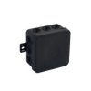 Puszka n/t hermetyczna 75x75x41mm IP54 czarna 035-05 68545