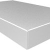 Aluminum enclosure, (L x W x H) 432 x 254 x 51 mm, natural, 1444-30