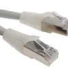 Kabel kategorii 6, Szary, Wtyk RJ45/męski RJ45dł.: 3m, mat. koszulki: LSZH