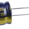 Kondensator 2200μF 35V dc Radialny, Otwór przelotowy Panasonic roztaw: 7.5mm 18 (Dia.) x 20mm