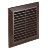 Kratka wentylacyjna 137x137mm fi 125mm brązowa T83BR