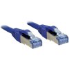 LINDY 47156 RJ45 Patch Cable CAT 6A S/FTP 30m Blue LSZH Snagless