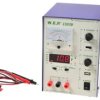 Zasilacz serwisowy WEP 1503D 15V 3A 5V USB RF miernik