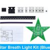 GWIAZDKA LED NIEBIESKA - ZESTAW DO SAMODZIELNEGO MONTAŻU