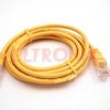 PATCH CORD UTP5E 5M CAT5E ŻÓŁTY AK/DK