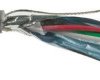 Wielożyłowy kabel przemysłowy 0.2 mm² 4 -rdzeniowy Ekranowany 24 AWG AWG PVC 300 V