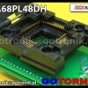 Adapter PLCC68 to DIP48 PA68PL48DH