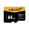 Karta Micro SD MicroSDXC, 64 GB, Exascend Catalyst
