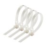 Opaska Kablowa Wielokrotnego Użytku 8X250mm, Biały (100 Szt/Op) (37-176)