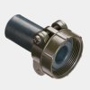 Zacisk kablowy 23.8mm 63.7 x 42.4mm materiał: Stop aluminium Czarny zacisk kablowy