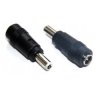 DC 2.5/5.5 Male to DC 2.1/5.5 Female Adapter