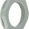 Counter nut, M25, 34 mm, light gray, 53119230